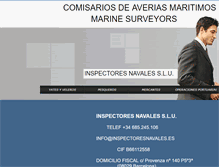 Tablet Screenshot of comisariodeaverias.org